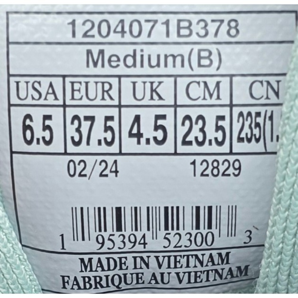 Brooks Ghost 16 Womens Running Shoes 6.5 Surf Flower Whitecap 1204071B378 - Picture 7 of 7